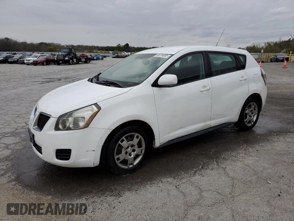 2010 Pontiac Vibe w/1SB with VIN 5Y2SP6E07AZ411442, listed as a Copart auction lot 49724955 with 82,315 mi miles and Salvage Title. Bid and sale history available at carsss.com. Image 1.
