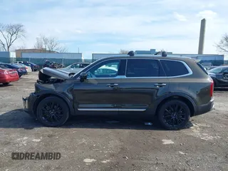 2021 Kia Telluride SX with VIN 5XYP5DHC2MG162119, listed as a IAAI auction lot 41881250 with 112,024 mi miles and . Bid and sale history available at DreamBid. Image 13.