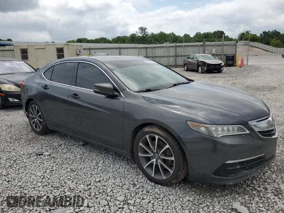 2016 Acura TLX V6 with VIN 19UUB2F39GA007544, listed as a Copart auction lot 59258525 with 222,663 mi miles and Clean title. Bid and sale history available at DreamBid. Image 4.
