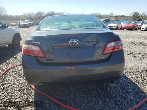 2007 Toyota Camry CE with VIN 4T1BE46K27U680170, listed as a Copart auction lot 48720915 with 196,047 mi miles and Salvage Title. Bid and sale history available at carsss.com. Image 6.