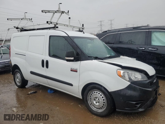 2021 Ram ProMaster City Cargo Tradesman with VIN ZFBHRFAB4M6V35690, listed as a Copart auction lot 47926605 with 116,365 mi miles and Salvage Title. Bid and sale history available at carsss.com. Image 4.