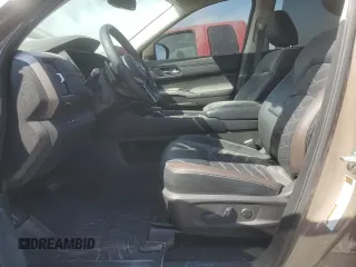 2023 Nissan Pathfinder Platinum with VIN 5N1DR3DH7PC253555, listed as a Copart auction lot 46438245 with 24,008 mi miles and Salvage title. Bid and sale history available at DreamBid. Image 7.