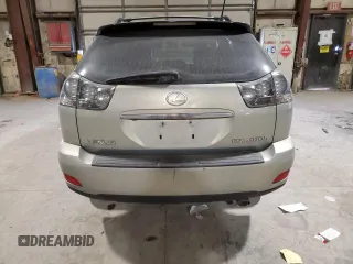 2006 Lexus RX 400h with VIN JTJHW31UX60022811, listed as a Copart auction lot 88362815 with 332,804 mi miles and Salvage Title. Bid and sale history available at DreamBid. Image 6.