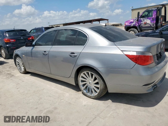 2004 BMW 5 Series 530i with VIN WBANA73524B812815, listed as a Copart auction lot 62161075 with 131,286 mi miles and Clean title. Bid and sale history available at DreamBid. Image 2.