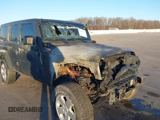 2018 Jeep Wrangler Unlimited Sport S with VIN 1C4BJWDG7JL884387, listed as a IAAI auction lot 41427788 with Not Provided miles and . Bid and sale history available at DreamBid. Image 6.