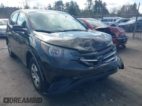 2014 Honda CR-V LX with VIN 2HKRM4H3XEH718344, listed as a IAAI auction lot 41906711 with 106,775 mi miles. Bid and sale history available at carsss.com. Image 6.