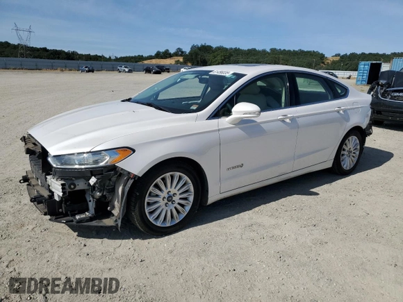 2016 Ford Fusion SE Hybrid with VIN 3FA6P0LU3GR106544, listed as a Copart auction lot 61456035 with 156,750 mi miles and Salvage title. Bid and sale history available at DreamBid. Image 1.