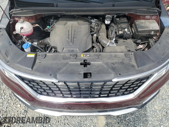 2024 Kia Carnival SX with VIN KNDNE5H37R6305573, listed as a Copart auction lot 70764084 with 23,492 mi miles and Salvage Title. Bid and sale history available at DreamBid. Image 13.