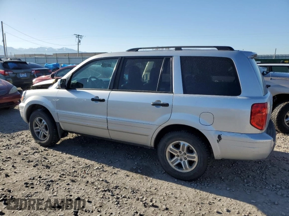 2005 Honda Pilot EX-L with VIN 5FNYF18675B000151, listed as a Copart auction lot 54762145 with 154,082 mi miles and Salvage Title. Bid and sale history available at DreamBid. Image 2.