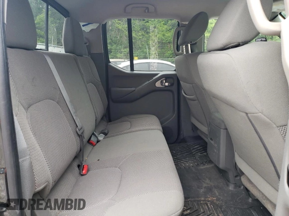 2020 Nissan Frontier SV with VIN 1N6ED0EB0LN725638, listed as a Copart auction lot 57299005 with 44,193 mi miles and Salvage title. Bid and sale history available at DreamBid. Image 10.