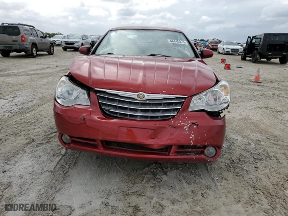 2008 Chrysler Sebring Limited with VIN 1C3LC65M98N634669, listed as a Copart auction lot 48440025 with 87,629 mi miles and Salvage Title. Bid and sale history available at carsss.com. Image 5.