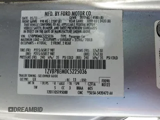 2012 Ford Mustang V6 with VIN 1ZVBP8EM0C5225036, listed as a Copart auction lot 48877375 with 117,791 mi miles and Non Repairable. Bid and sale history available at carsss.com. Image 12.