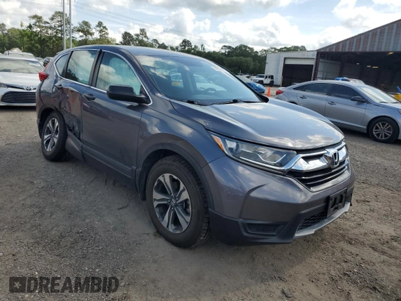2019 Honda CR-V LX with VIN 2HKRW5H30KH409333, listed as a Copart auction lot 54892655 with 47,444 mi miles and Salvage Title. Bid and sale history available at DreamBid. Image 4.