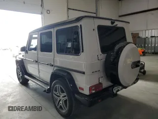 2017 Mercedes-Benz G with VIN WDCYC7DF0HX280193, listed as a Copart auction lot 54972015 with 81,224 mi miles and Salvage Title. Bid and sale history available at carsss.com. Image 2.