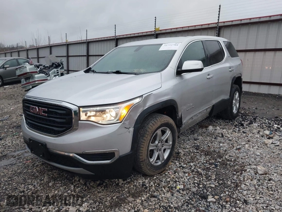 2019 GMC Acadia SLE with VIN 1GKKNKLA9KZ105777, listed as a IAAI auction lot 41711704 with 133,985 mi miles. Bid and sale history available at carsss.com. Image 17.
