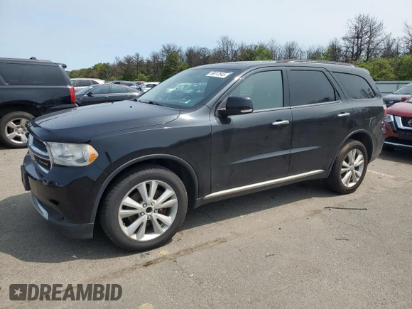 2013 Dodge Durango Crew с VIN 1C4SDJDT8DC540627, выставлен на аукционе Copart как лот 59012545 с пробегом 113 425 миль миль и Чистый • Clean title. История ставок и продаж доступна на DreamBid. Изображение 1.