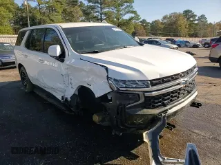 2021 Chevrolet Tahoe Commercial z VIN 1GNSCLED7MR458897, wystawiony jako Copart lot #84170464 z przebiegiem 23 125 mil mil oraz Szkoda całkowita • Salvage title. Historia ofert i sprzedaży dostępna na DreamBid. Obrazek 14.