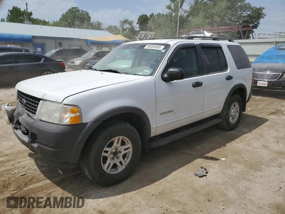 2002 Ford Explorer XLS with VIN 1FMZU62EX2ZA07586, listed as a Copart auction lot 58059385 with 260,091 mi miles and Salvage title. Bid and sale history available at DreamBid. Image 1.