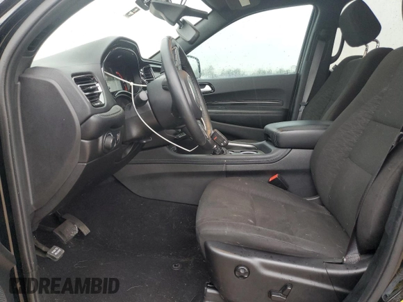 2023 Dodge Durango SXT with VIN 1C4RDHAG3PC612563, listed as a Copart auction lot 52646705 with 44,187 mi miles and Clean title. Bid and sale history available at DreamBid. Image 7.