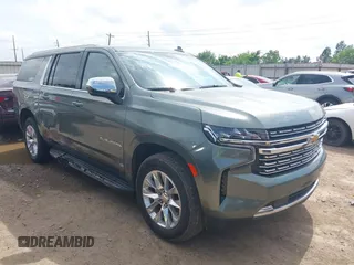 2023 Chevrolet Suburban Premier with VIN 1GNSCFKD6PR393843, listed as a IAAI auction lot 42101935 with 59,604 mi miles. Bid and sale history available at carsss.com. Image 1.