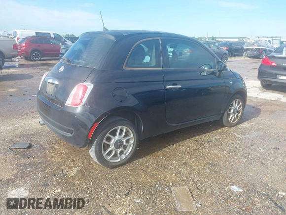 2013 FIAT 500 Pop with VIN 3C3CFFAR5DT526262, listed as a IAAI auction lot 42355214 with 133,791 mi miles and . Bid and sale history available at DreamBid. Image 4.