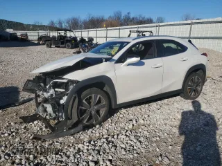 2022 Lexus UX with VIN JTHX3JBH4N2053616, listed as a Copart auction lot 85217794 with 49,510 mi miles and Salvage Title. Bid and sale history available at carsss.com. Image 1.