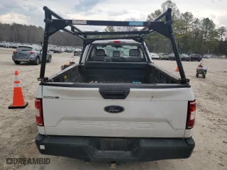 2019 Ford F-150 XL with VIN 1FTMF1CB7KKD21883, listed as a Copart auction lot 46218245 with 128,411 mi miles and Salvage Title. Bid and sale history available at carsss.com. Image 6.