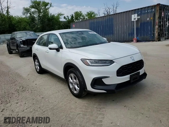 2024 Honda HR-V LX with VIN 3CZRZ2H37RM761118, listed as a Copart auction lot 60245595 with 17,427 mi miles and Salvage title. Bid and sale history available at DreamBid. Image 14.
