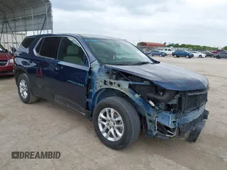 2023 Chevrolet Traverse LS with VIN 1GNERFKW6PJ221839, listed as a IAAI auction lot 42064680 with 41,183 mi miles and . Bid and sale history available at DreamBid. Image 1.