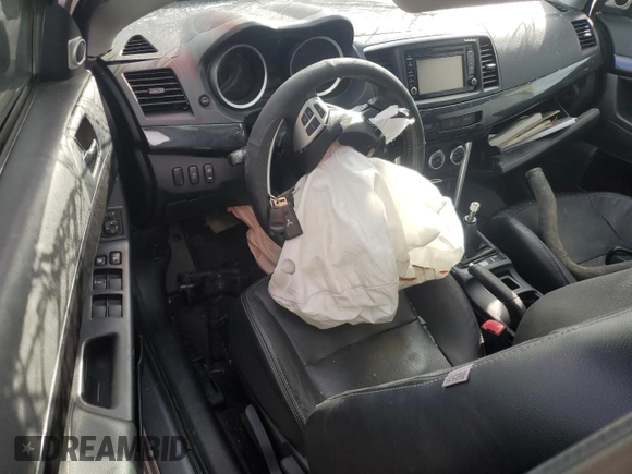 2016 Mitsubishi Lancer GT with VIN JA32U8FW0GU006342, listed as a Copart auction lot 89215865 with 0 mi miles and Salvage Title. Bid and sale history available at carsss.com. Image 8.