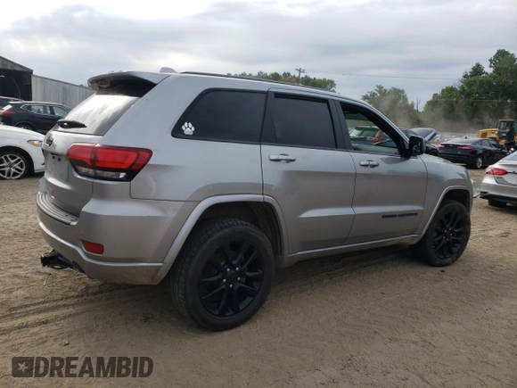 2019 Jeep Grand Cherokee Altitude with VIN 1C4RJFAGXKC567059, listed as a Copart auction lot 57668095 with Not provided miles and Salvage title. Bid and sale history available at DreamBid. Image 3.