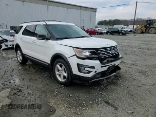 2017 Ford Explorer XLT with VIN 1FM5K8D8XHGD47476, listed as a Copart auction lot 50155845 with 80,763 mi miles and Salvage Title. Bid and sale history available at DreamBid. Image 14.