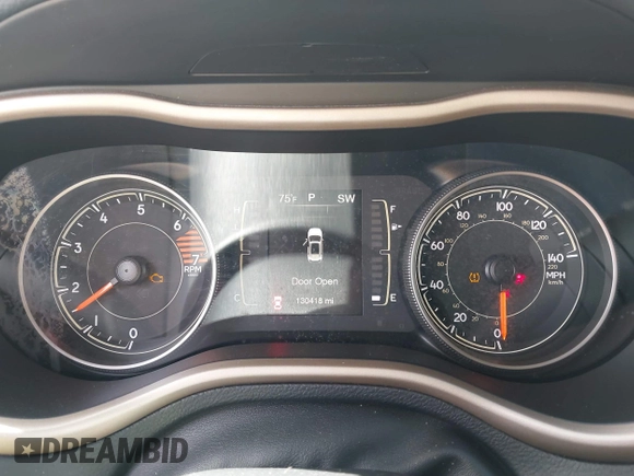 2018 Jeep Cherokee Latitude with VIN 1C4PJLCB1JD553390, listed as a IAAI auction lot 42233220 with 130,418 mi miles and . Bid and sale history available at DreamBid. Image 7.