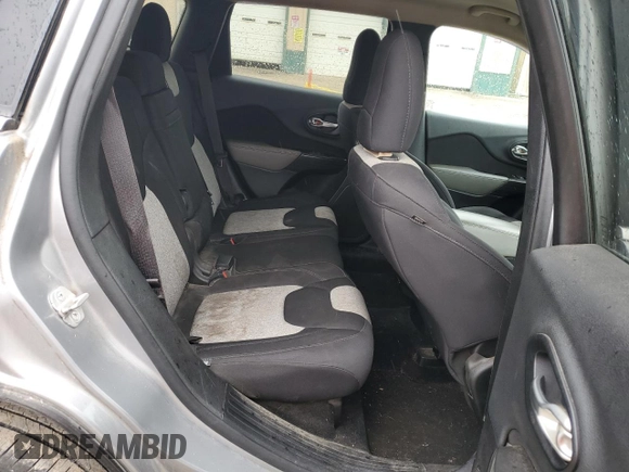 2014 Jeep Cherokee Latitude with VIN 1C4PJLCS5EW169008, listed as a Copart auction lot 51999135 with 180,153 mi miles and Salvage Title. Bid and sale history available at DreamBid. Image 10.