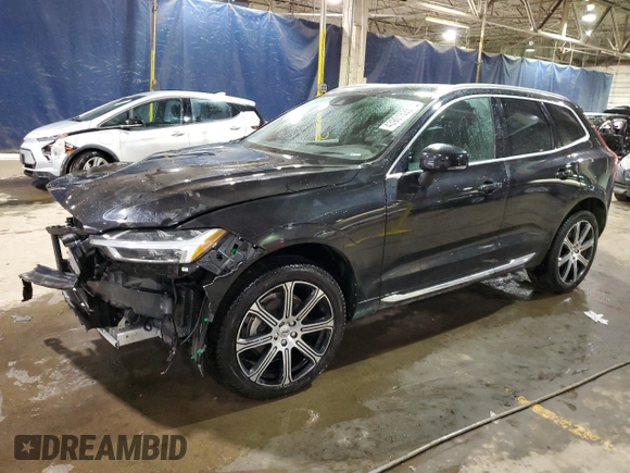 2020 Volvo XC60 Inscription with VIN YV4102RL1L1474466, listed as a Copart auction lot 43901535 with 53,153 mi miles and Non repairable. Bid and sale history available at DreamBid. Image 1.