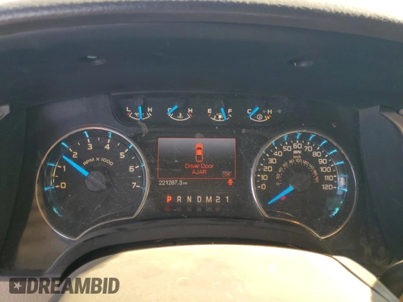 2013 Ford F-150 XL with VIN 1FTFW1EF7DKE04791, listed as a Copart auction lot 59670945 with 221,287 mi miles and Salvage title. Bid and sale history available at DreamBid. Image 9.