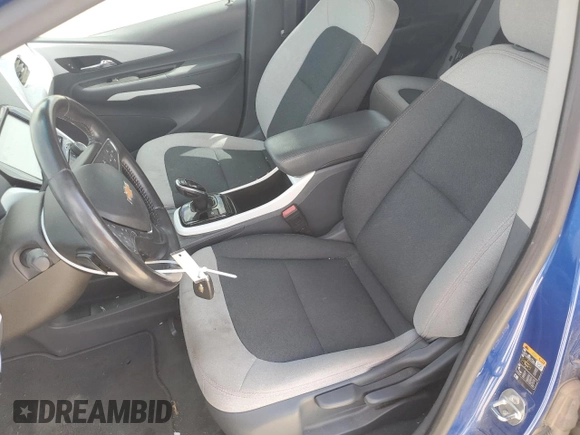 2020 Chevrolet Bolt EV LT with VIN 1G1FY6S01L4136842, listed as a Copart auction lot 57494605 with 50,328 mi miles and Salvage title. Bid and sale history available at DreamBid. Image 7.