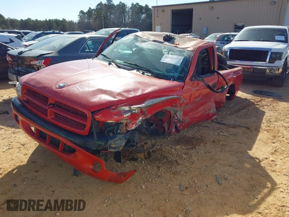 1999 Dodge Dakota SLT with VIN 1B7FL26X2XS237301, listed as a IAAI auction lot 41416307 with 1 mi miles. Bid and sale history available at carsss.com. Image 17.