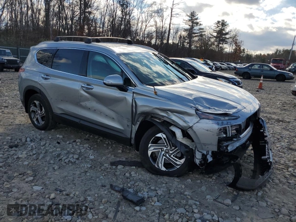 2023 Hyundai Santa Fe SEL with VIN 5NMS2DAJ0PH537348, listed as a Copart auction lot 79331054 with 6,856 mi miles and Salvage Title. Bid and sale history available at DreamBid. Image 4.
