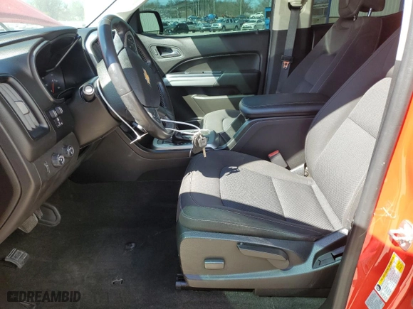 2017 Chevrolet Colorado 4WD LT with VIN 1GCGTCEN5H1268334, listed as a Copart auction lot 50606535 with 155,047 mi miles and Salvage Title. Bid and sale history available at carsss.com. Image 7.