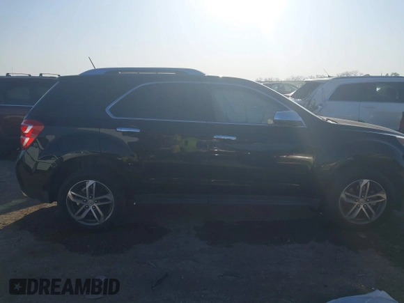2017 Chevrolet Equinox Premier with VIN 2GNFLGE35H6164061, listed as a IAAI auction lot 41992262 with 100,887 mi miles. Bid and sale history available at carsss.com. Image 13.