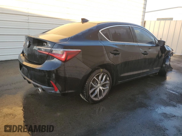 2019 Acura ILX Premium with VIN 19UDE2F75KA015112, listed as a Copart auction lot 87351144 with 50,432 mi miles and Salvage title. Bid and sale history available at DreamBid. Image 3.