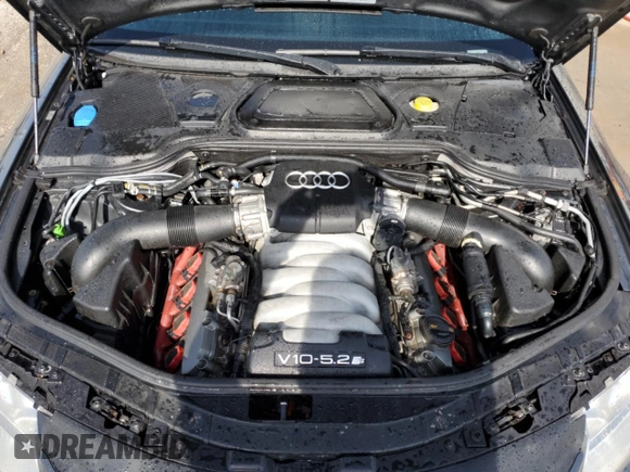 2008 Audi S8 z VIN WAUPN94E28N003150, wystawiony jako Copart lot #78130114 z przebiegiem 126 063 mil mil oraz Szkoda całkowita • Salvage title. Historia ofert i sprzedaży dostępna na DreamBid. Obrazek 11.