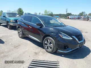 2020 Nissan Murano SV with VIN 5N1AZ2BS0LN103202, listed as a IAAI auction lot 41992288 with 73,396 mi miles and . Bid and sale history available at DreamBid. Image 1.