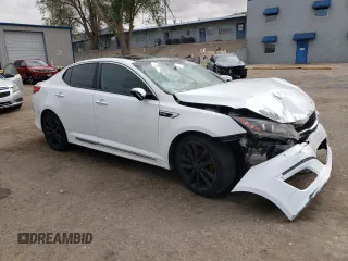 2014 Kia Optima SXL Turbo with VIN 5XXGR4A62EG284722, listed as a Copart auction lot 56189035 with 183,914 mi miles and Salvage title. Bid and sale history available at DreamBid. Image 4.