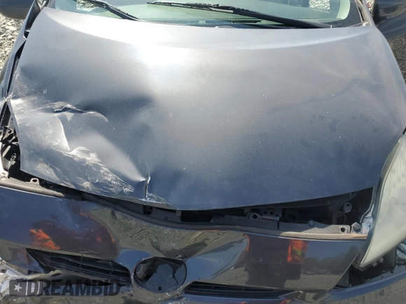2012 Toyota Prius One with VIN JTDKN3DU7C1581293, listed as a Copart auction lot 53319285 with 181,618 mi miles and Salvage Title. Bid and sale history available at DreamBid. Image 11.