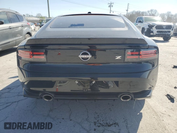 2024 Nissan Z Performance with VIN JN1BZ4BH6RM367552, listed as a Copart auction lot 60036675 with 463 mi miles and Salvage title. Bid and sale history available at DreamBid. Image 6.