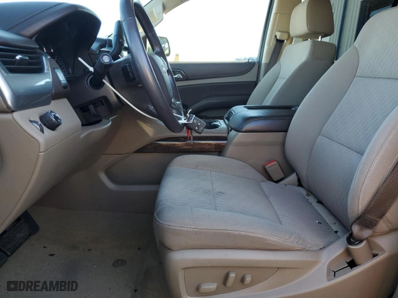 2017 Chevrolet Tahoe LS with VIN 1GNSCAKC7HR355274, listed as a Copart auction lot 85271454 with 104,897 mi miles and Salvage Title. Bid and sale history available at carsss.com. Image 7.