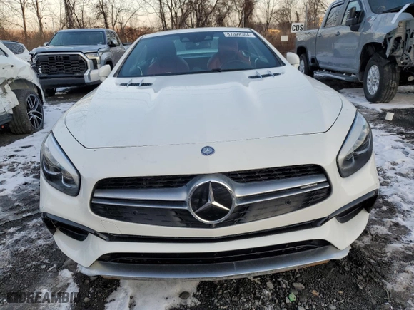 2017 Mercedes-Benz SL-Class SL 63 AMG with VIN WDDJK7EA5HF044924, listed as a Copart auction lot 87028304 with 0 mi miles and Non Repairable. Bid and sale history available at carsss.com. Image 5.