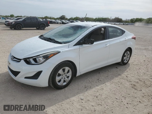 2016 Hyundai Elantra SE z VIN 5NPDH4AE5GH789108, wystawiony jako Copart lot #50660075 z przebiegiem 99 905 mil mil oraz Czysty tytuł • Clean title. Historia ofert i sprzedaży dostępna na DreamBid. Obrazek 1.